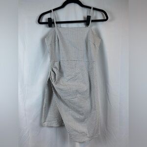 Elegant‎ Check Mini Dress